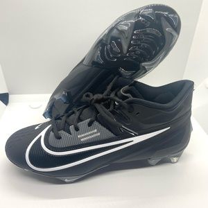 Men’s sz 8-12 Nike Vapor Edge Elite 360 2 Football Cleats Black White DA5457-010